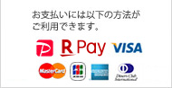 VISA,}X^[Y,JCB,AJEGNXvX,_Ci[YAPayPayAyVyCpł܂Bp͂̕₢킹ɂAB